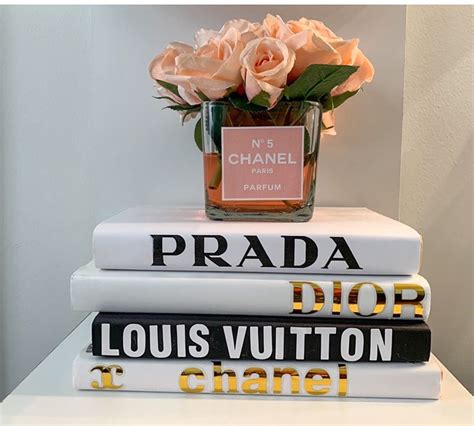 Chanel Book Table Decor 